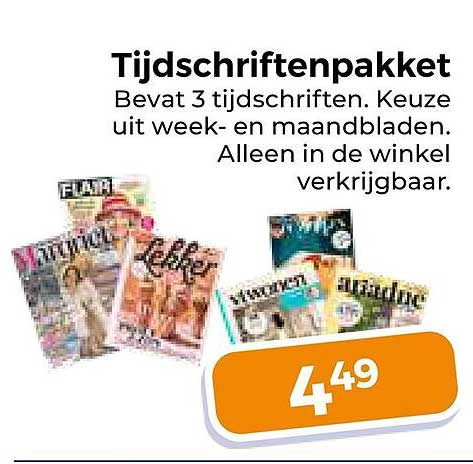 Tijdschriftenpakket