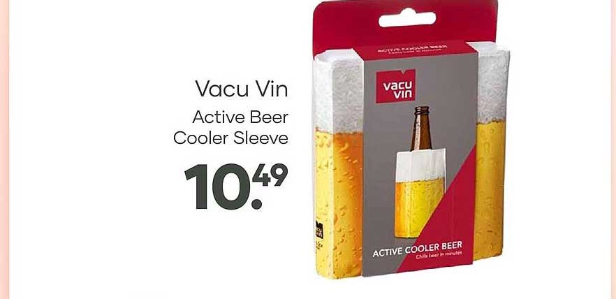 Vacu Vin Active Beer Cooler Sleeve