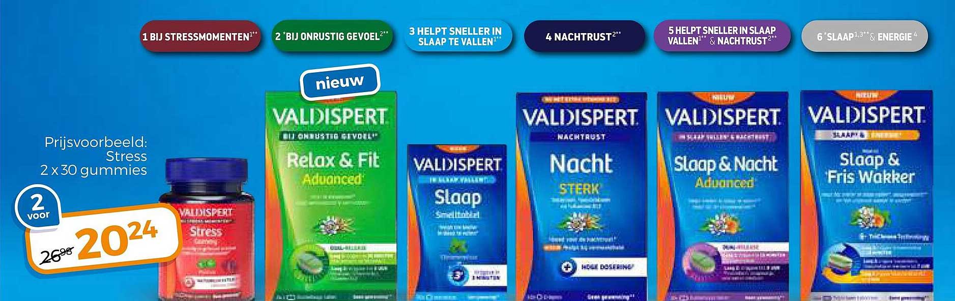 Valdispert Stress 2 x 30 gummies
