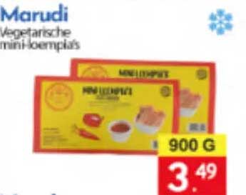 Vegetarische mini loempia's 900 g