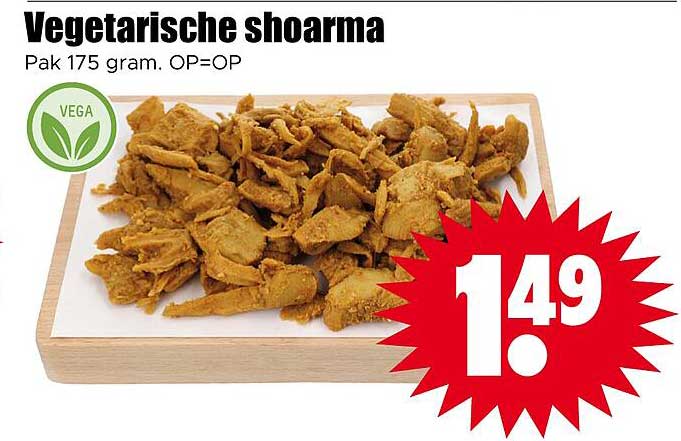 Vegetarische shoarma