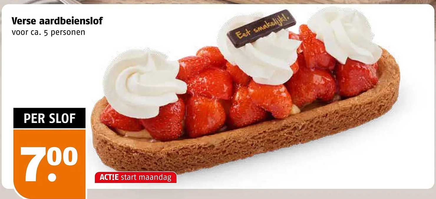 Verse aardbeienslof