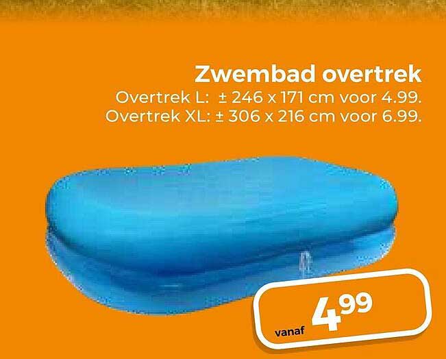 Zwembad overtrek
