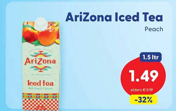 AriZona Iced Tea Peach