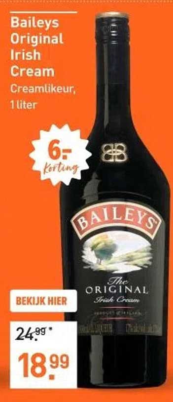 Baileys Original Irish Cream 1 liter