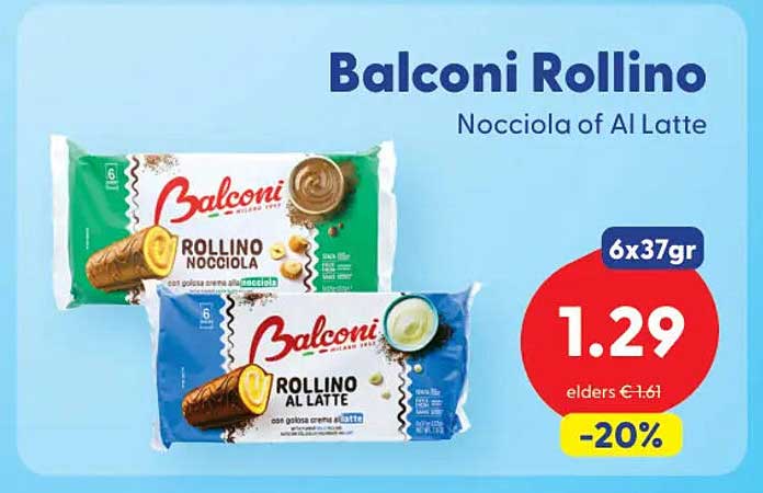 Balconi Rollino Noocciola of Al Latte