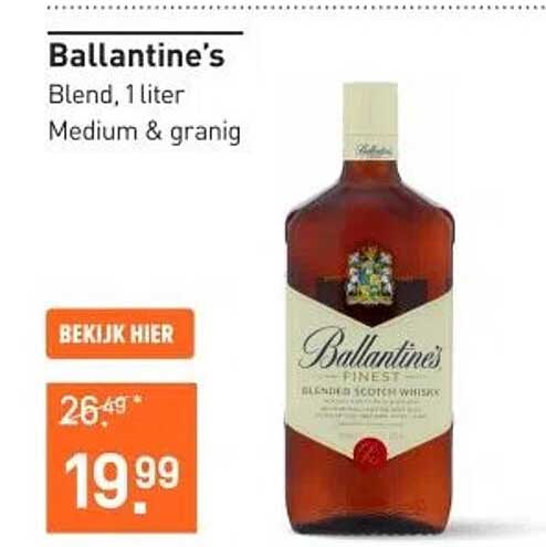 Ballantine's Blend, 1 liter