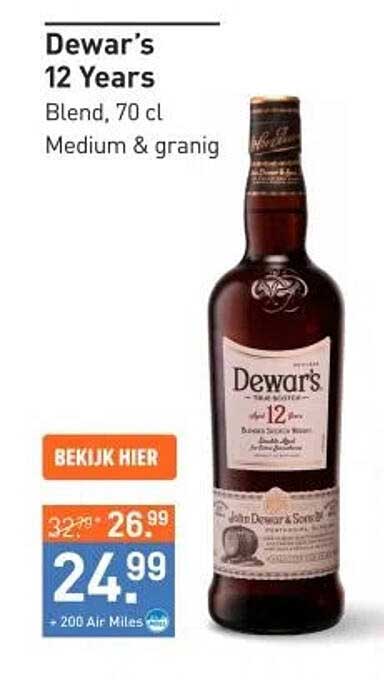 Dewar's 12 Years