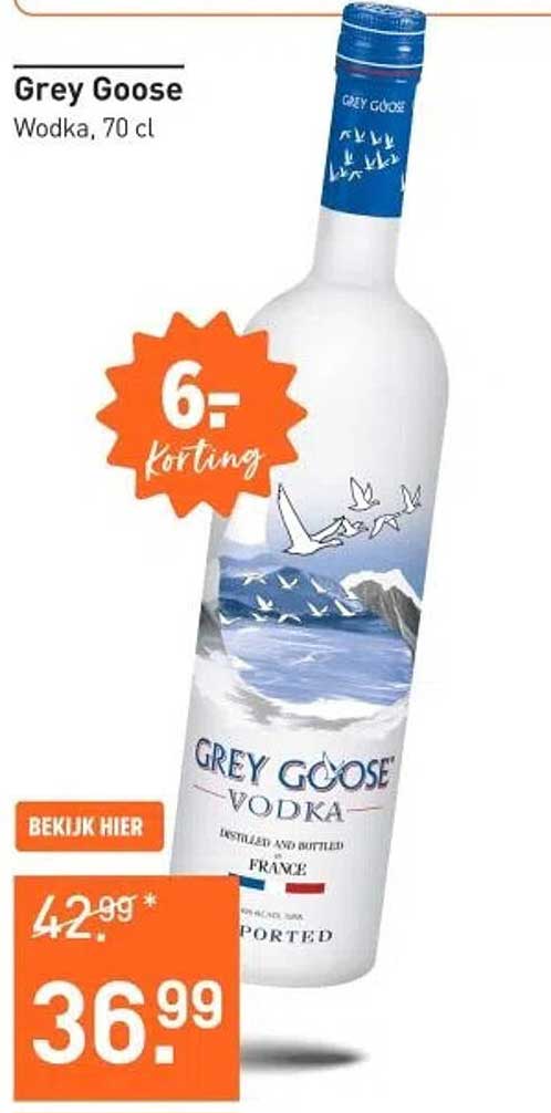 Grey Goose Wodka, 70 cl