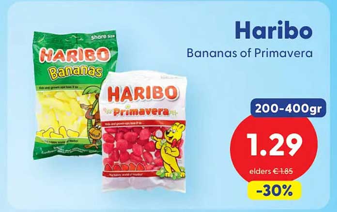 Haribo Bananas of Primavera