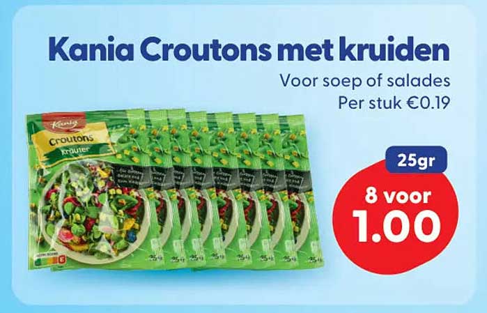 Kania Croutons met kruiden