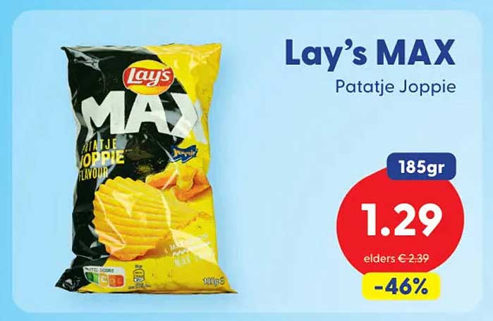 Lay's MAX Patatje Joppie