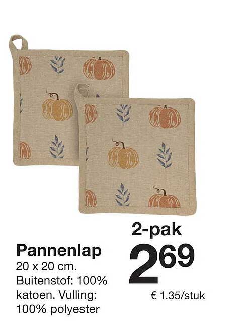 2-pak Pannenlap