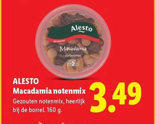 ALESTO Macadamia notenmix