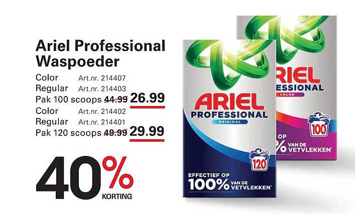 Ariel Professional Waspoeder