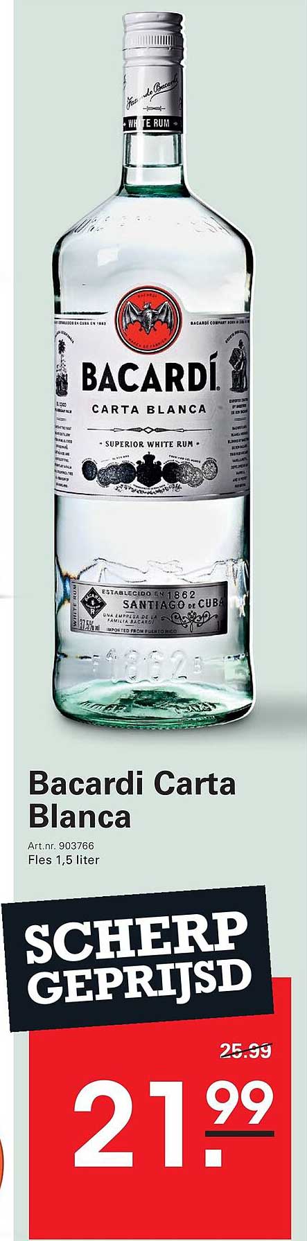 Bacardi Carta Blanca