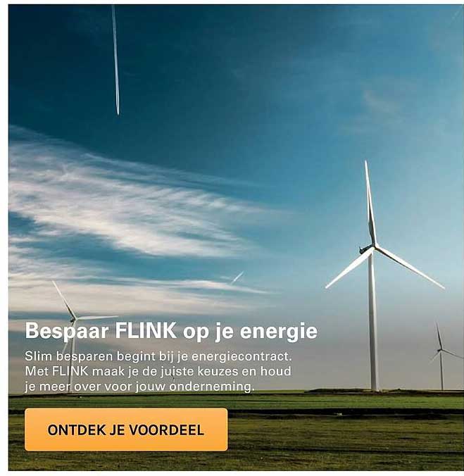 Bespaar FLINK op je energie