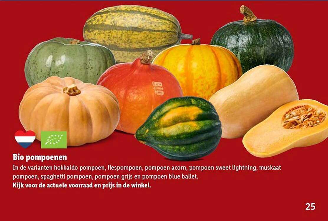 Bio pompoenen