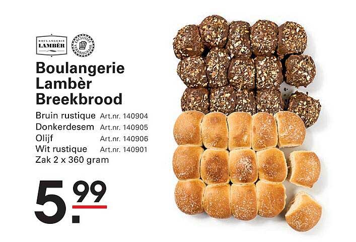 Boulangerie Lambèr Breekbrood
