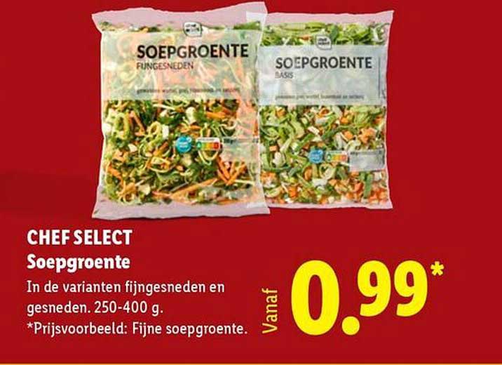 CHEF SELECT Soepgroente