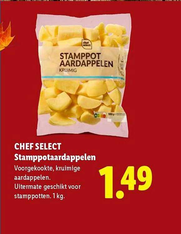 CHEF SELECT Stamppotaardappelen