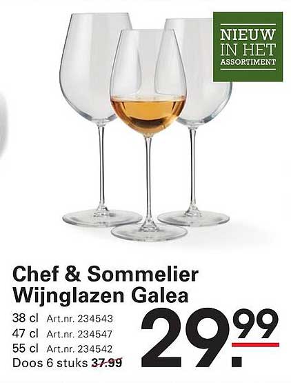 Chef & Sommelier Wijnglazen Galea