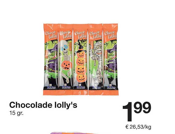 Chocolade lolly's