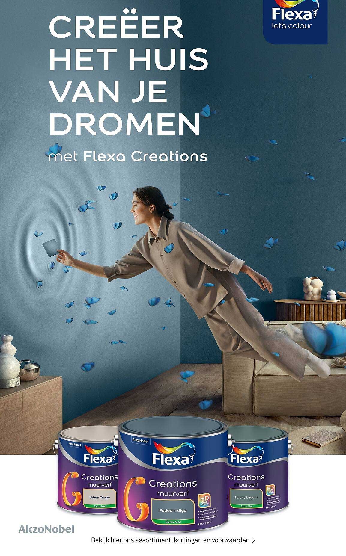 CREËER HET HUIS VAN JE DROMEN met Flexa Creations