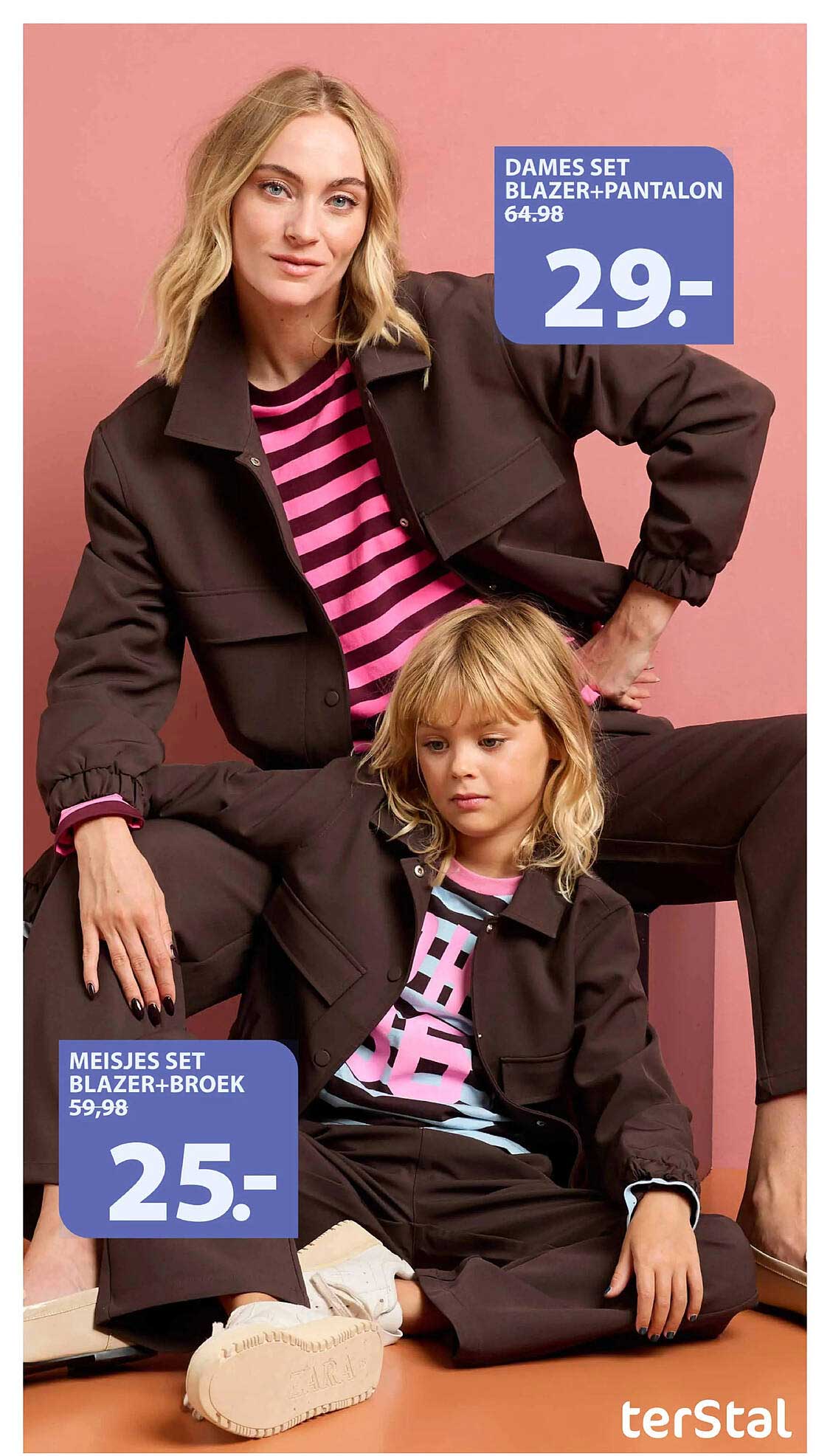 DAMES SET BLAZER+PANTALON