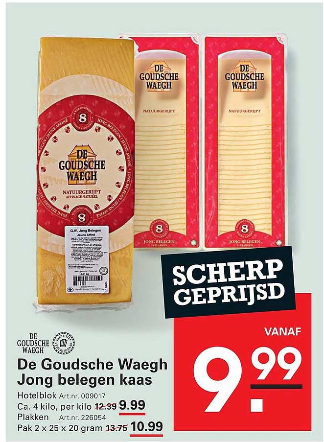 De Goudsche Waeg Jong belegen kaas
