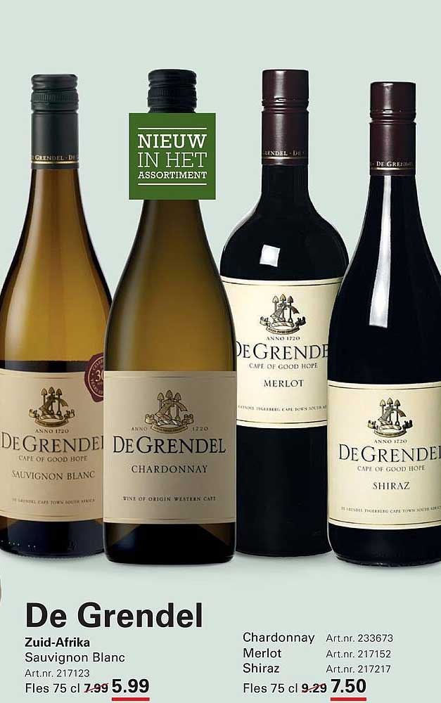 De Grendel Zuid-Afrika Sauvignon Blanc