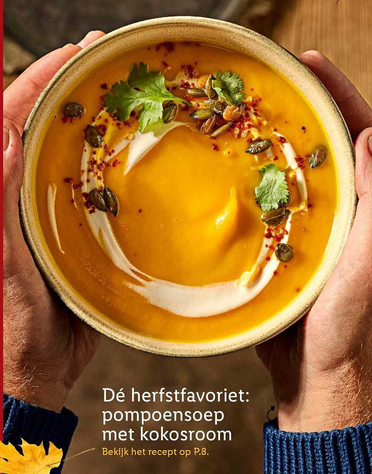 Dé herfstfavoriet: pompoensoep met kokosroom