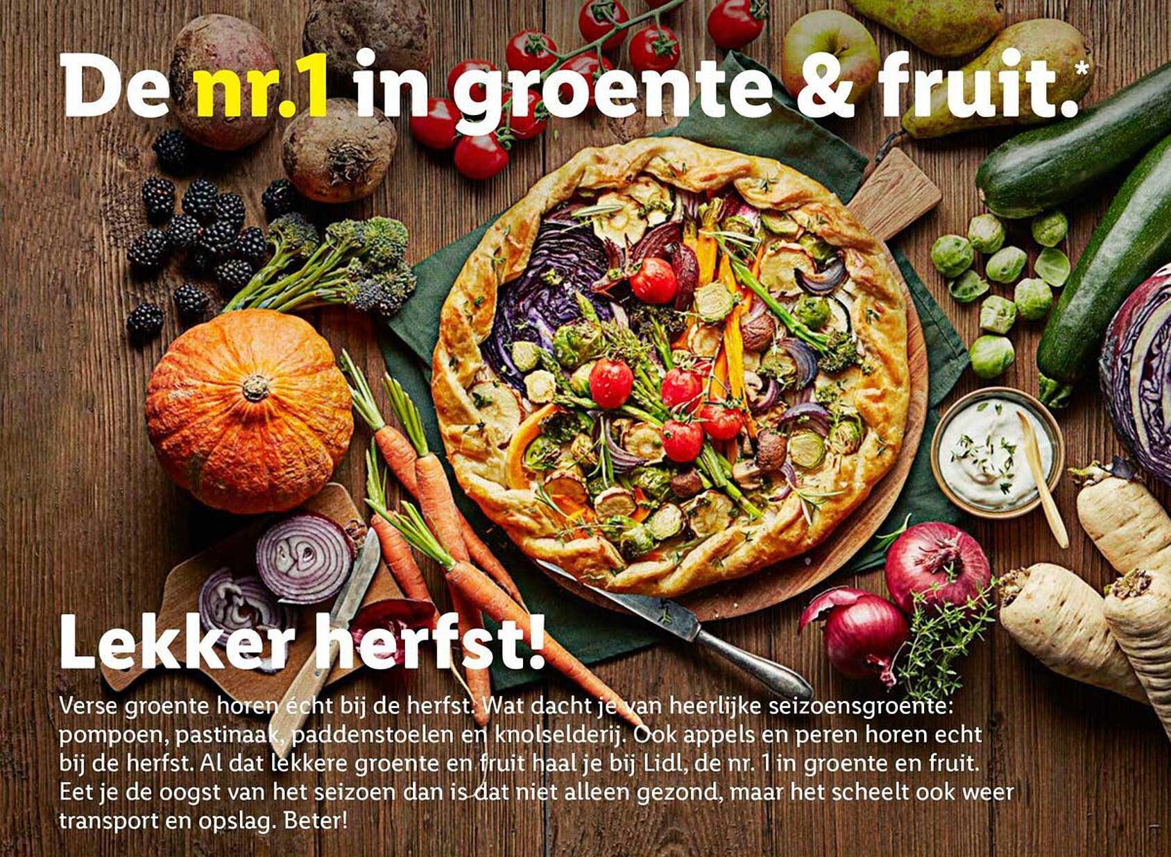 De nr.1 in groente & fruit. Lekker herfst!