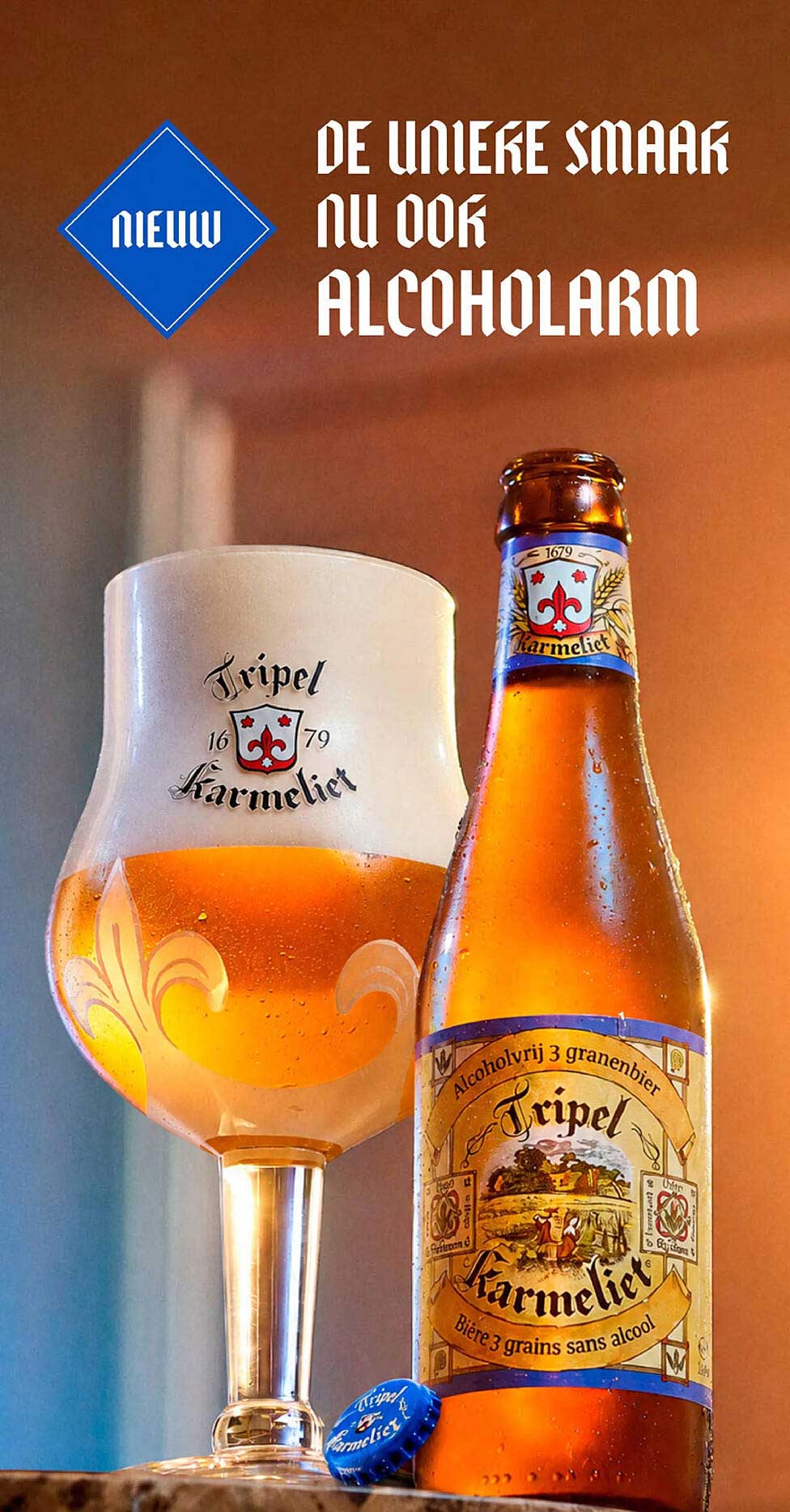 De unieke smaak nu ook alcoholarm