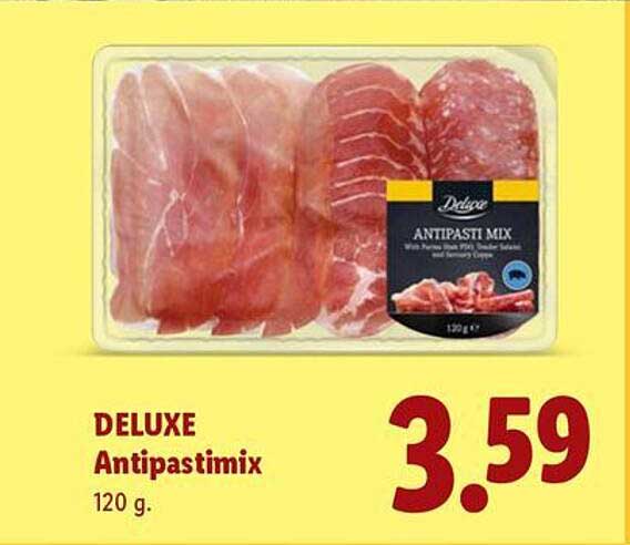 DELUXE Antipastimix 120 g.