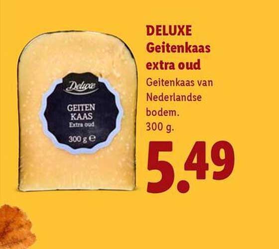 DELUXE Geitenkaas extra oud