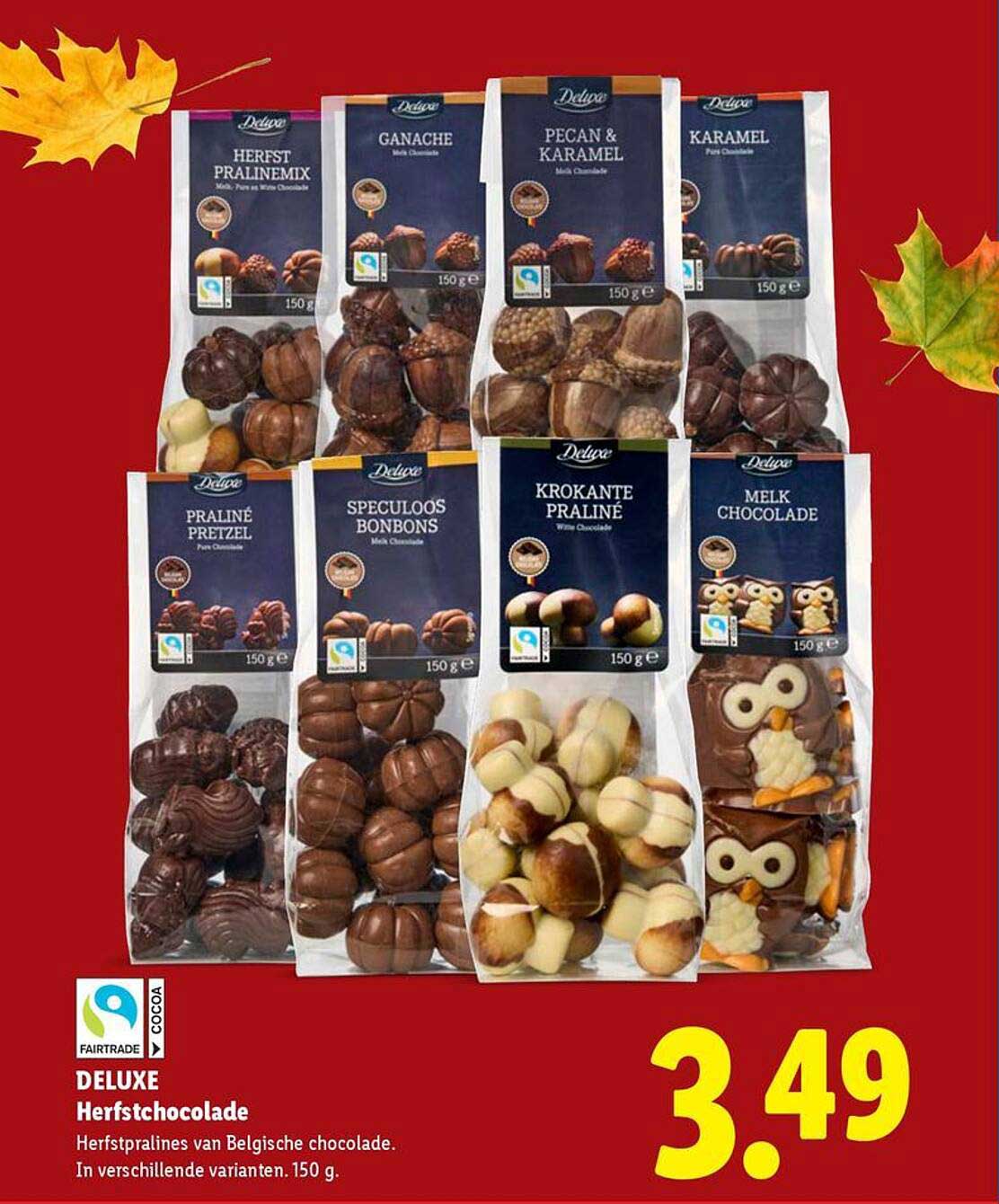 DELUXE Herfstchocolade