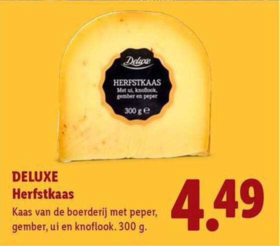 DELUXE Herfstkaas