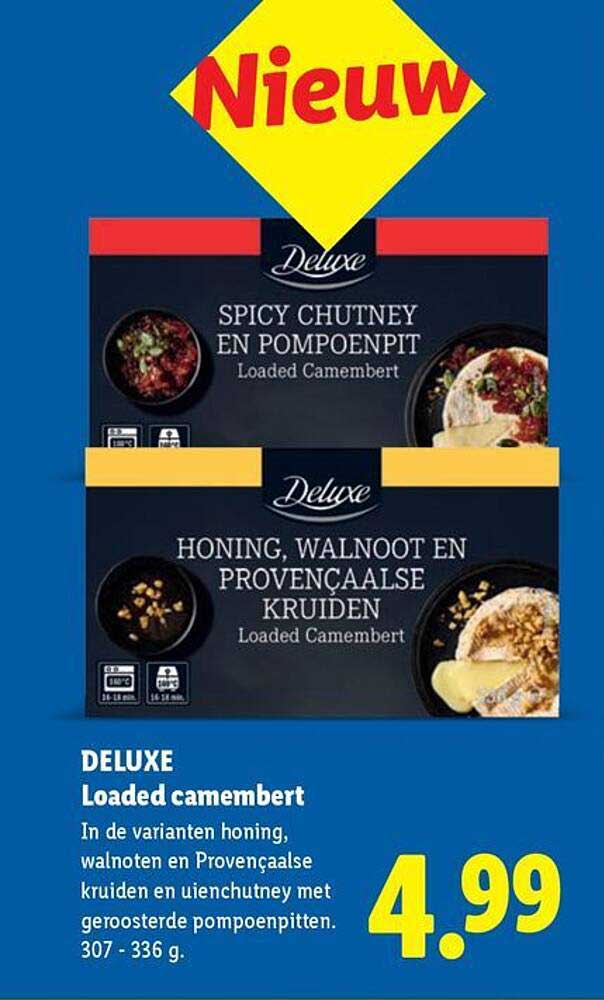 DELUXE Loaded camembert