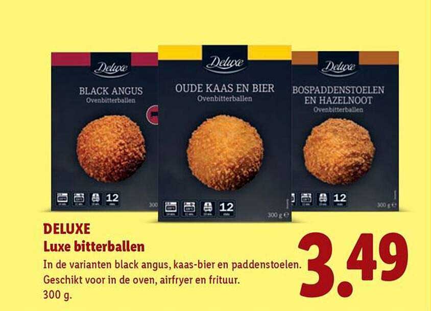 DELUXE Luxe bitterballen