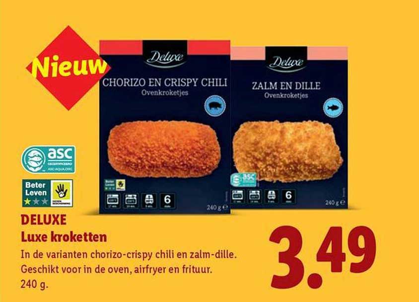 DELUXE Luxe kroketten