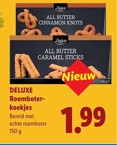 DELUXE Roomboter-koekjes