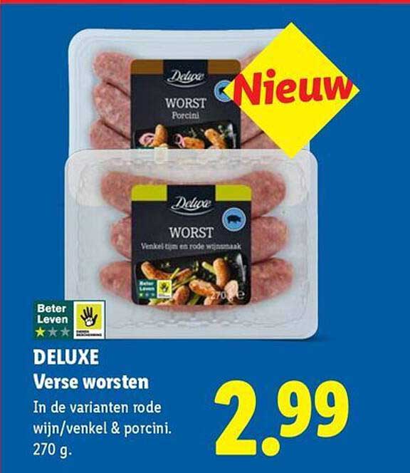 DELUXE Verse worsten