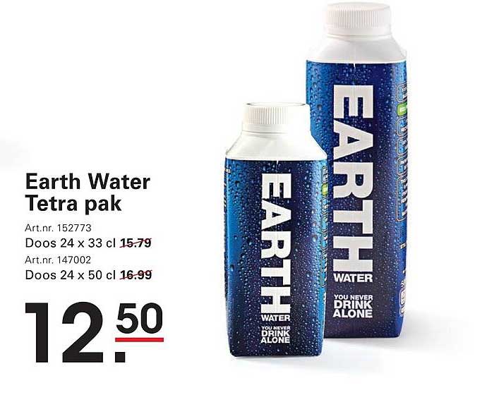 Earth Water Tetra pak