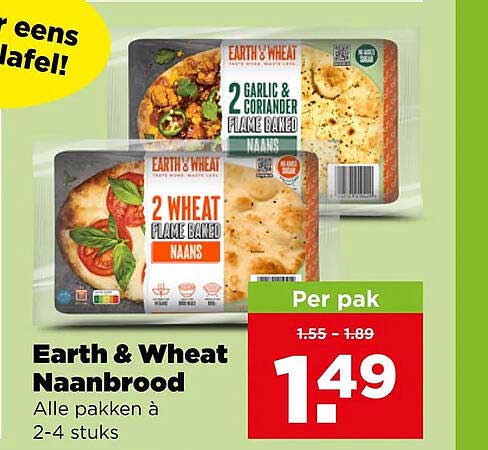 Earth & Wheat Naanbrood