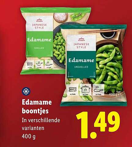 Edamame boontjes