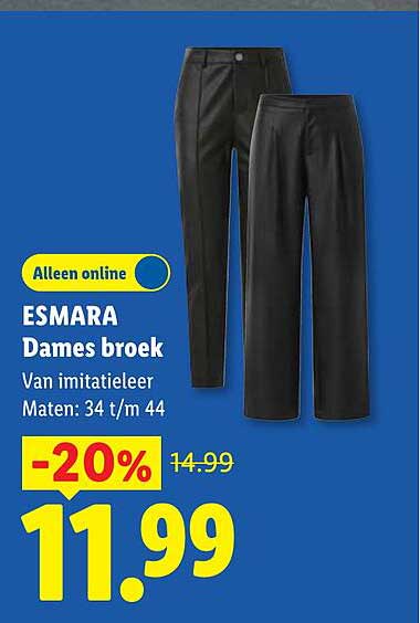 ESMARA Dames broek