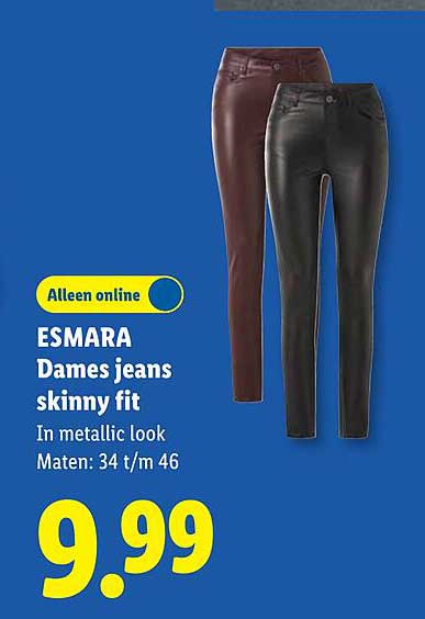 ESMARA Dames jeans skinny fit