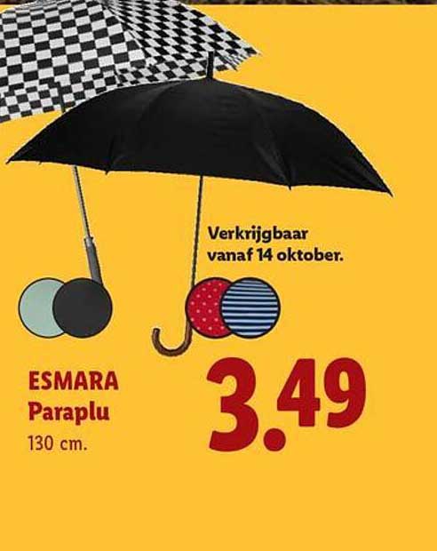 ESMARA Paraplu 130 cm.