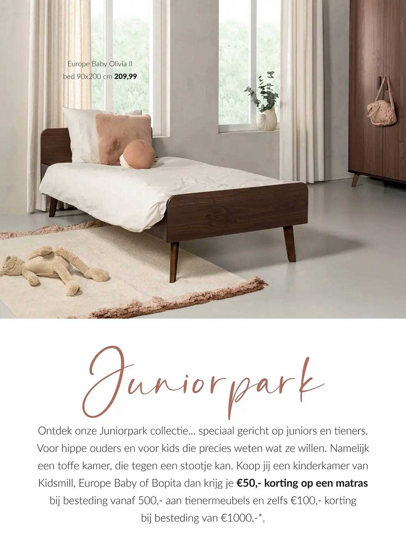 Europe Baby Olivia II bed 90x200 cm